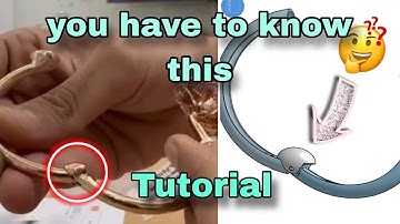 bracelet hinge spring plate lock tutorial, how to make bracelet spring lock