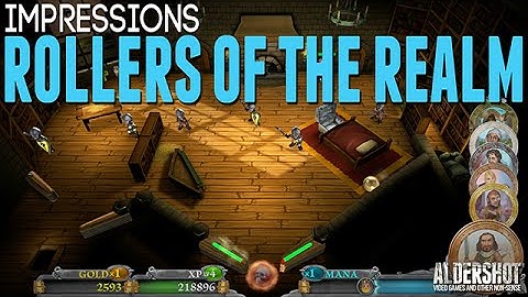 Rollers of the Realm (PC) : Impressions (Indie game RPG pinball gameplay and review)