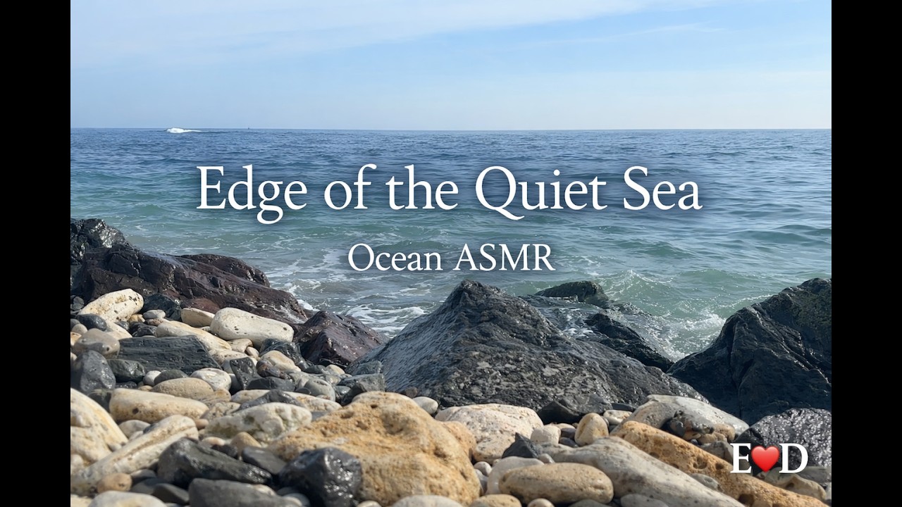 Edge of the Quiet Sea 🌊 Ocean ASMR for Deep Relaxation
