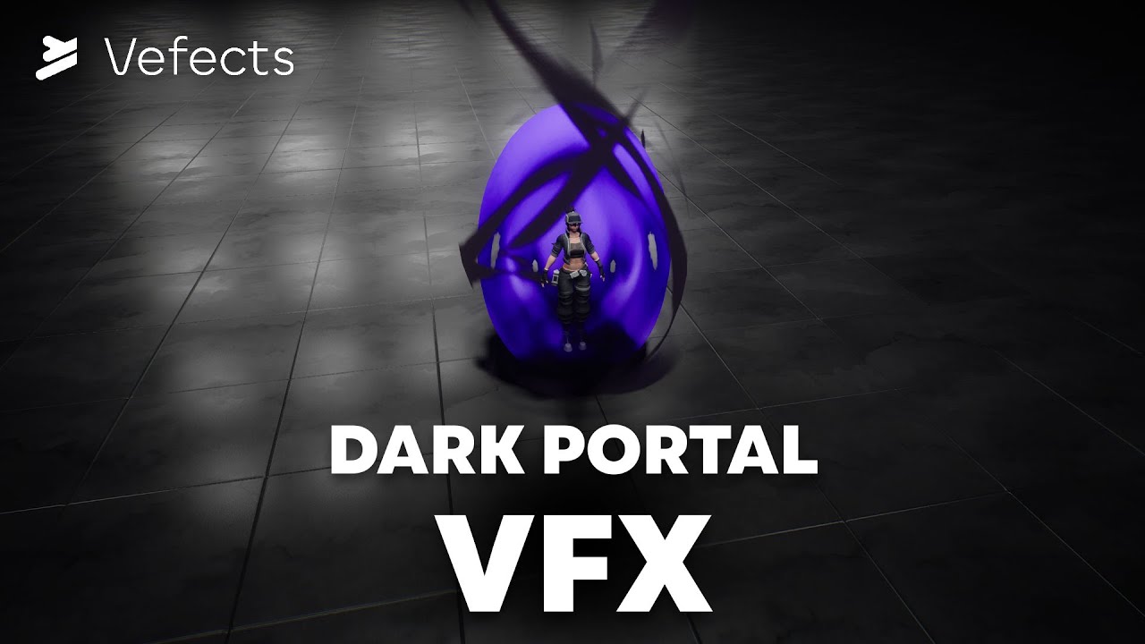 Stylized Dark Portal VFX - Unreal Engine - Asset Tutorial - YouTube