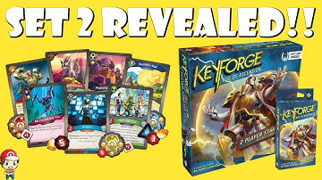 Keyforge Set 2 Announced! Age of Ascension! New Keyword Skills and Cards!