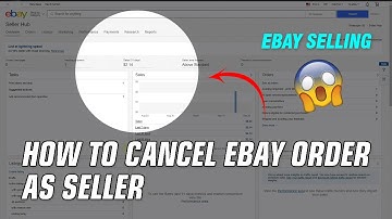 How To Cancel Ebay Order As Seller