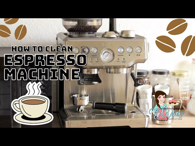 Sage Coffee Machine Cleaning - Two Chimps Coffee