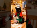 Baking ginger bread #cat#toothless#funny #funnycat#shorts#forfun