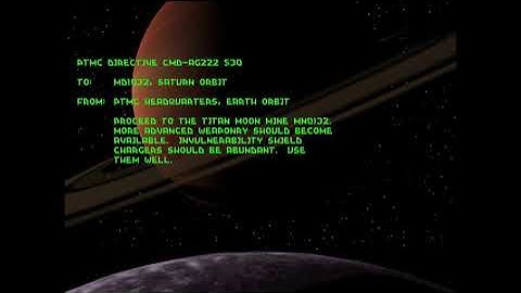 Titan Mine - Descent Tape Recording from MS-DOS in 2001