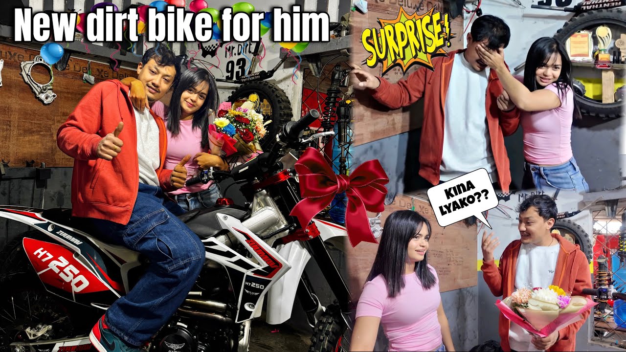 Buda lai naya bike gift dida ni no reaction 😒🫶 birami vlog 