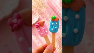 Realistic Clay icecream 🍦 making#shorts #youtubeshorts #diy#clay #cartoon#toys