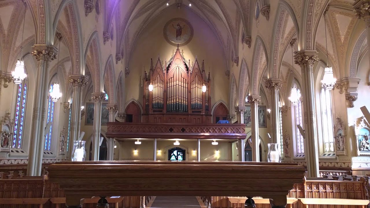 Pelland Organ Co, Our Lady's, Newton MA - YouTube