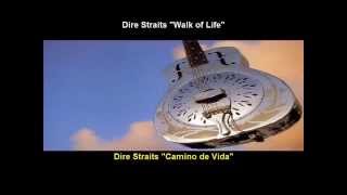 Dire Straits - Walk of Life (Subtitulos español - inglés) chords