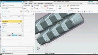 NX11 SHELL  RIB  CAM CAD