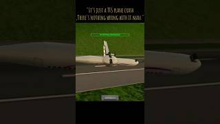 FedEx 80 crash recreate in tfs #turbopropflightsimulator #plane #plane crash #fedex #recreation