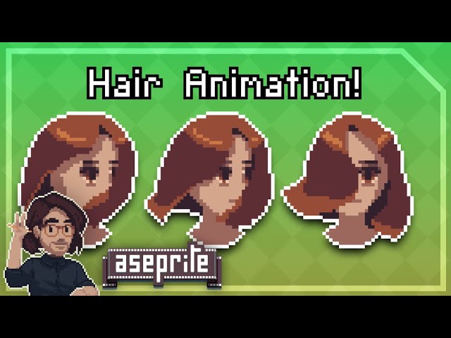 Pixelated hair on (almost) every character model