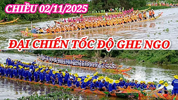SÓC TRĂNG: Đại Chiến Tốc Độ Giữa Các Đội Ghe Ngo Mạnh Chiều 02/11/2025 Tại Sông MASPERO