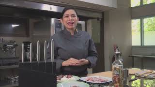 FEU's Chef Aisel P. Pajuyo shows how to prepare Asado De Carajay