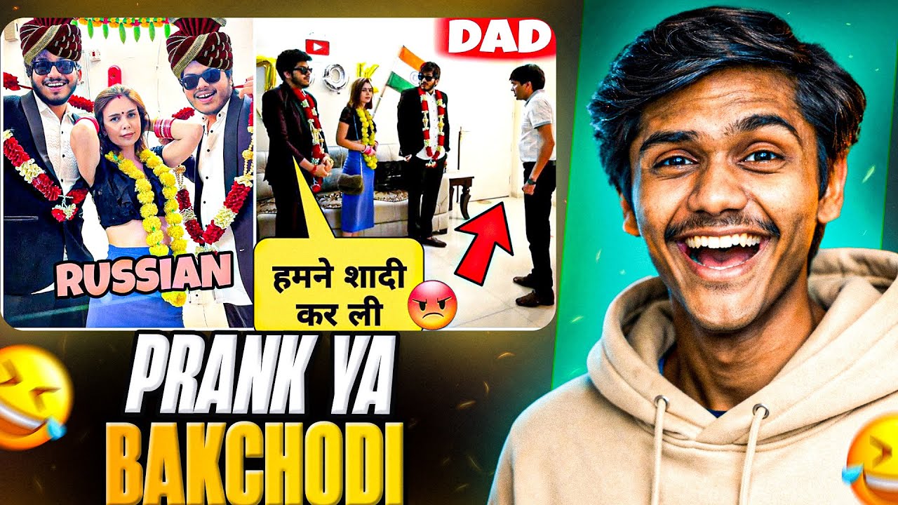 RUSSIAN SHAADI PRANK 😱| Ye Kya Bakchodi Hai 😂 ft.@SkaterHimanshu |AXAT