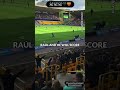 La afición del Wolverhampton recibió con el famoso cántico a Raúl Jiménez en el Molineux Stadium