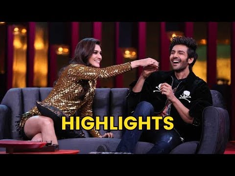 Koffee with Karan 6 Highlights | Kartik Aaryan on dating Sara Ali Khan; Kriti Sanon on nepotism