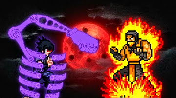 Sasuke FMS V1.2 VS Scorpion in Jump Force Mugen