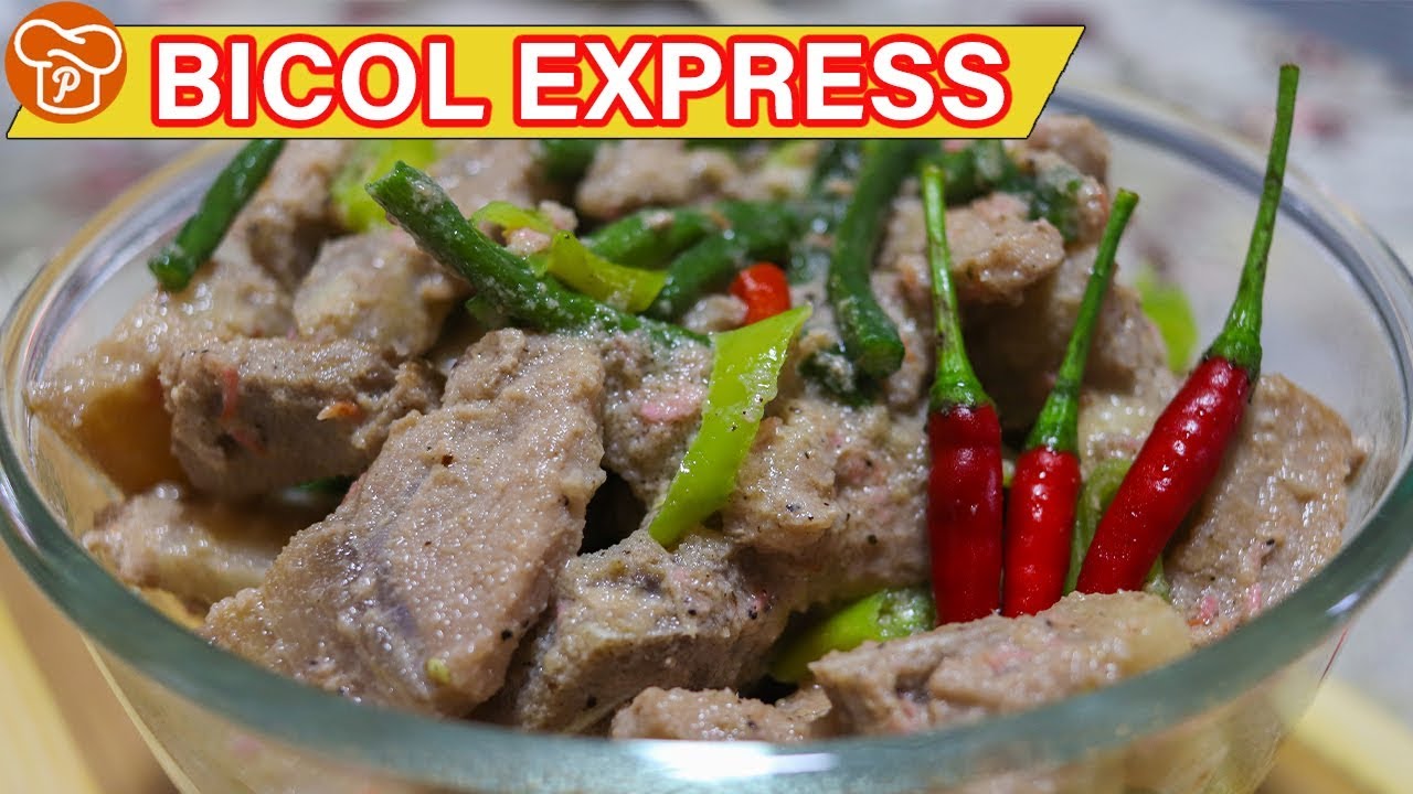 How to Cook Bicol Express Spicy & Creamy Pinoy Easy Recipes YouTube