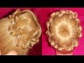 PEINADO - Cebolla / Chongo de Flores | Bun Flowers Hairstyle - ViriYueMoon