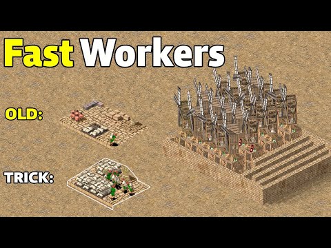 Fastest Mill Workers Stronghold Crusader (New Trick) | Stronghold Crusader Mill Workers Trick