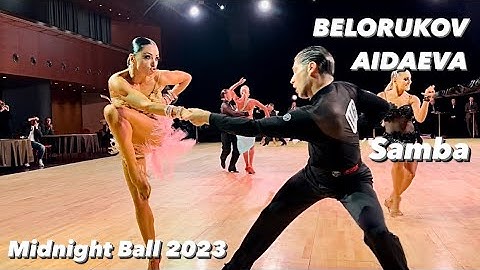 Kirill Belorukov - Valeria Aidaeva | Samba | Midnight Ball 2023 | Professional Latin