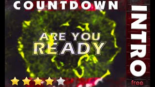 Top countdown colorfull Intro Design-After Effect