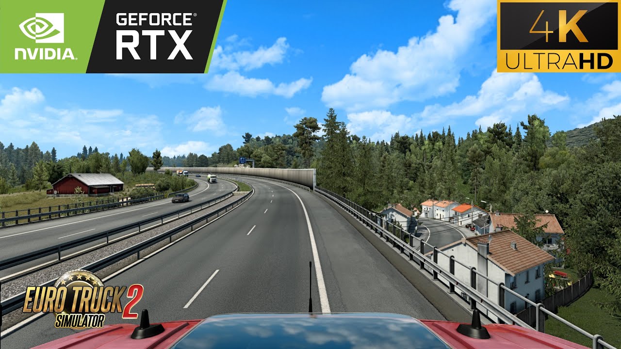 4K Performance Friendly Reshade for Euro Truck Simulator 2