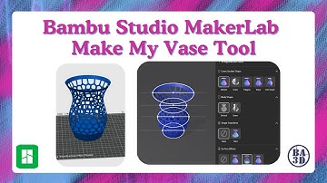 Bambu Studio Make My Vase Tutorial | Create Custom 3D Printed Vases in Minutes