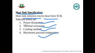 Subject : Fundamentals of Power Electronics; Unit 2: Protection and Firing Circuit of Thyristor