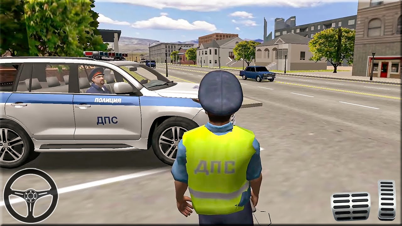 Road Traffic Cop Job Simulator 3D - Luxury Police Car In Pursuit Android Gameplay