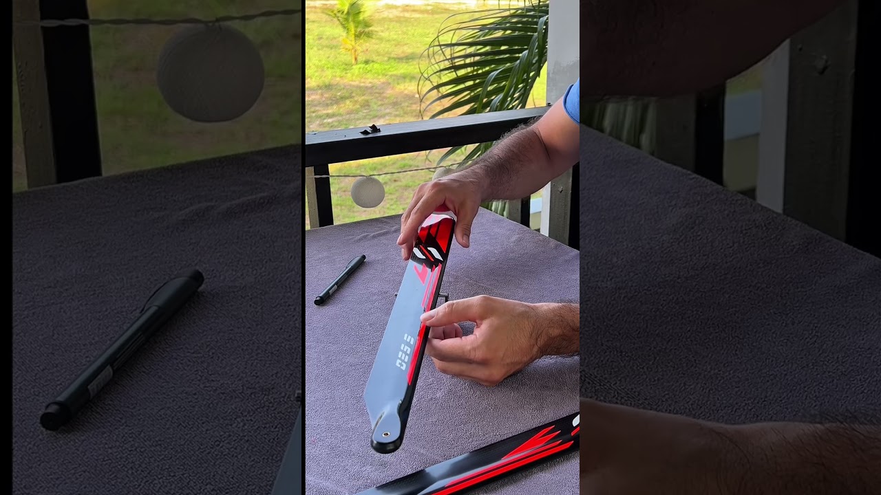 Балансировка лопастей основного ротора 