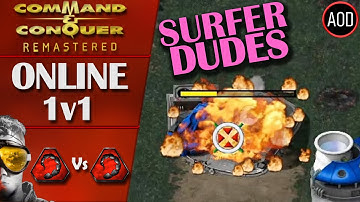 C&C: Tiberian Dawn - 1v1 Online Custom - Surf