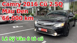 Camry cũ 20 E 2016 trắng biển thành phố  Đại Lý Xe Toyota Qua Sử Dụng   Toyota Used Car Phú Mỹ Hưng