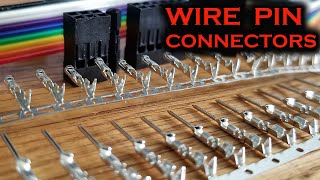 How To Crimp and Use Pin Connectors For Your Arduino Jumper Wires - replacing old wire pins