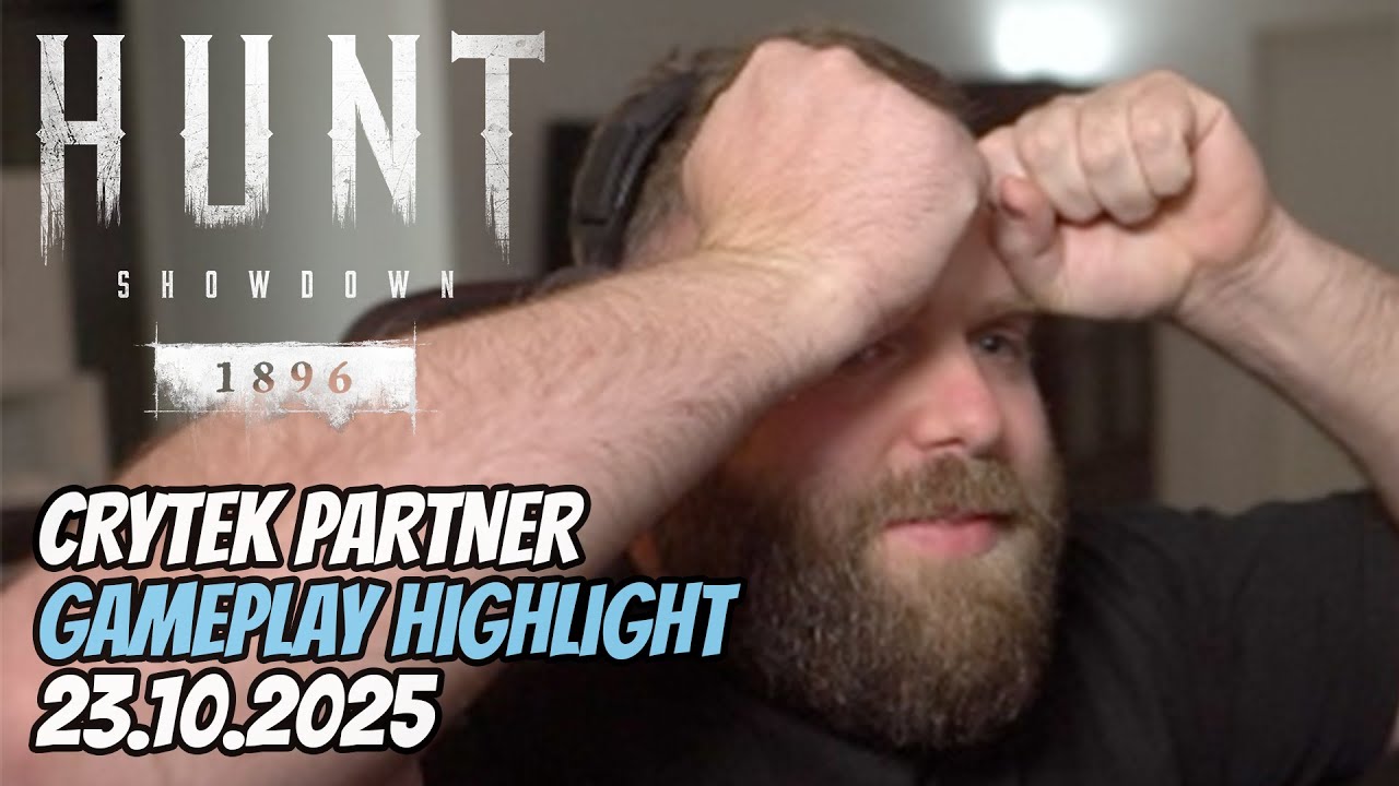 Crytek Partner Gameplay 23.10.2025 | Hunt: Showdown 1896 - YouTube