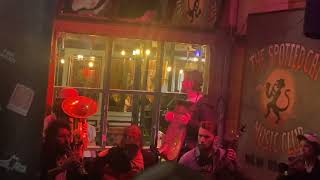 Spotted Cat  bar in New Orleans, on Frenchmen Street. A NOLA favorite for live music- November 2023.