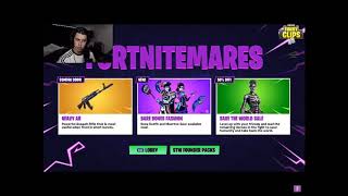 DAEQUAN Reacts to new HEAVY Ar and NEW Cris cros emote||Fortnite Funny moments