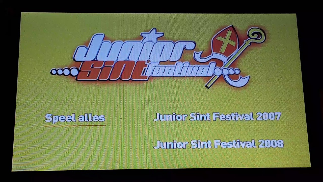 juniorsintfestival hoofdmenu