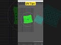 UV Unwrap Tips #3d
