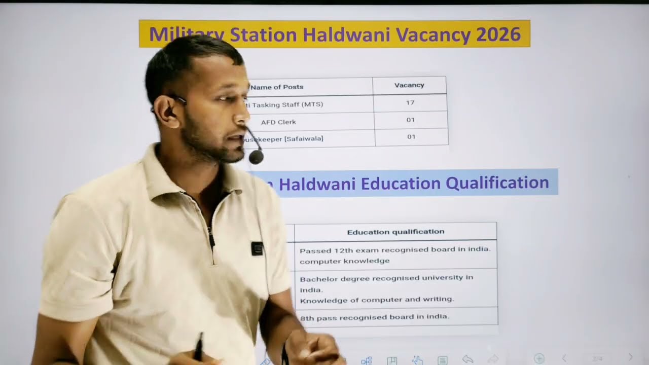 Military station Haldwani retirement 2026 || New Offline bharti 2026 