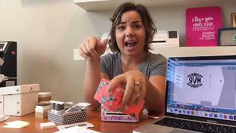 How to Make Your Own Custom Stamps with Silhouette Mint Stamp Machine