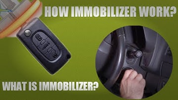 How Car IMMOBILIZER Works? | What is IMMOBILIZER?