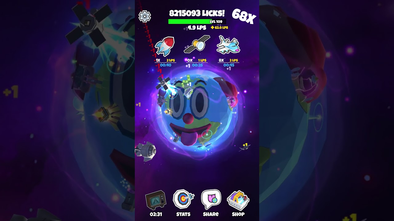 Go Lick The World - #1 Current Events Clicker - Game Play - 