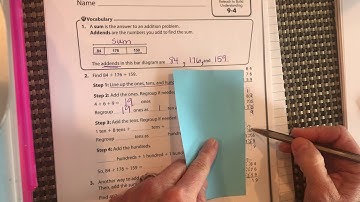 Lesson 9-4 Reteach Pearson Envision 2.0