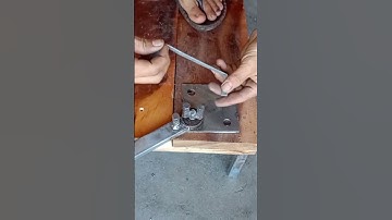 #diy, công cụ tự chế cực kỳ hữu ích(bàn uống sắt)