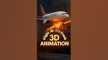 🔥 Air India AI-171 Crash Explained | 3D Animation of Real Incident in Ahmedabad