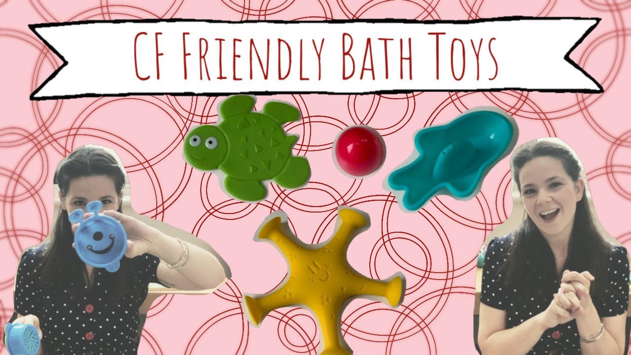 Cystic Fibrosis-friendly bath toys
