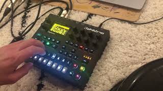 Elektron Digitone sketch 10 | Electronic dawless beat