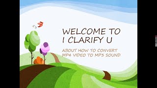 How to Convert a MP4 Video to MP3 Sound| GIF To IMG| Ask Me Anything| I Clarify U!